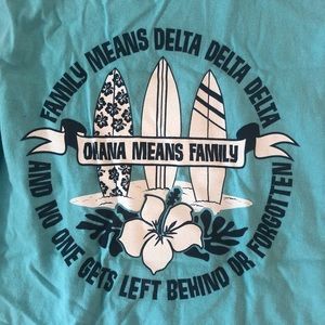 Blue Tri Delta Tank Top